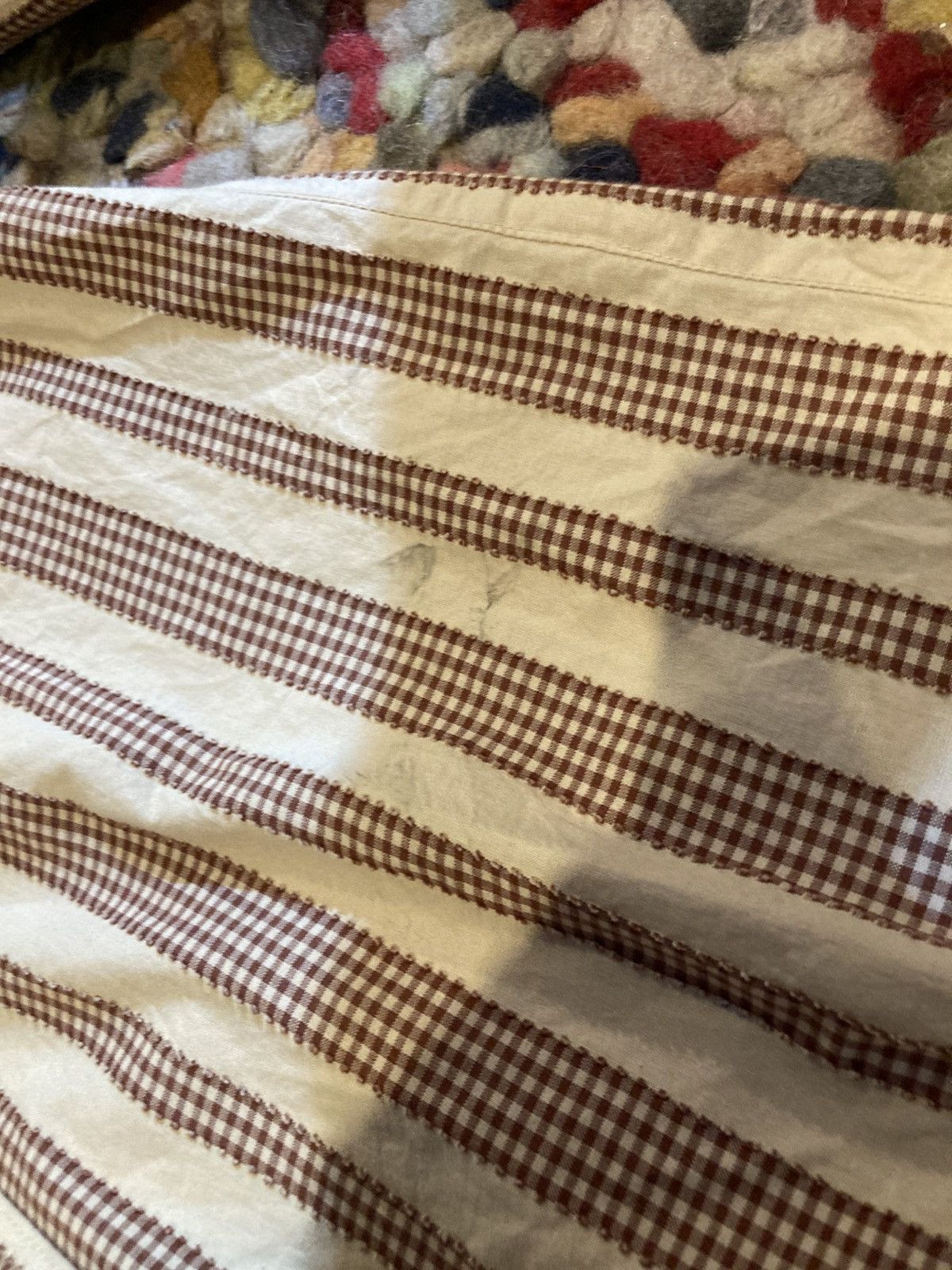 Issey Miyake 80s Issey Miyake Lace Up Striped Shirt Size L / US 10 / IT 46 - 9 Thumbnail