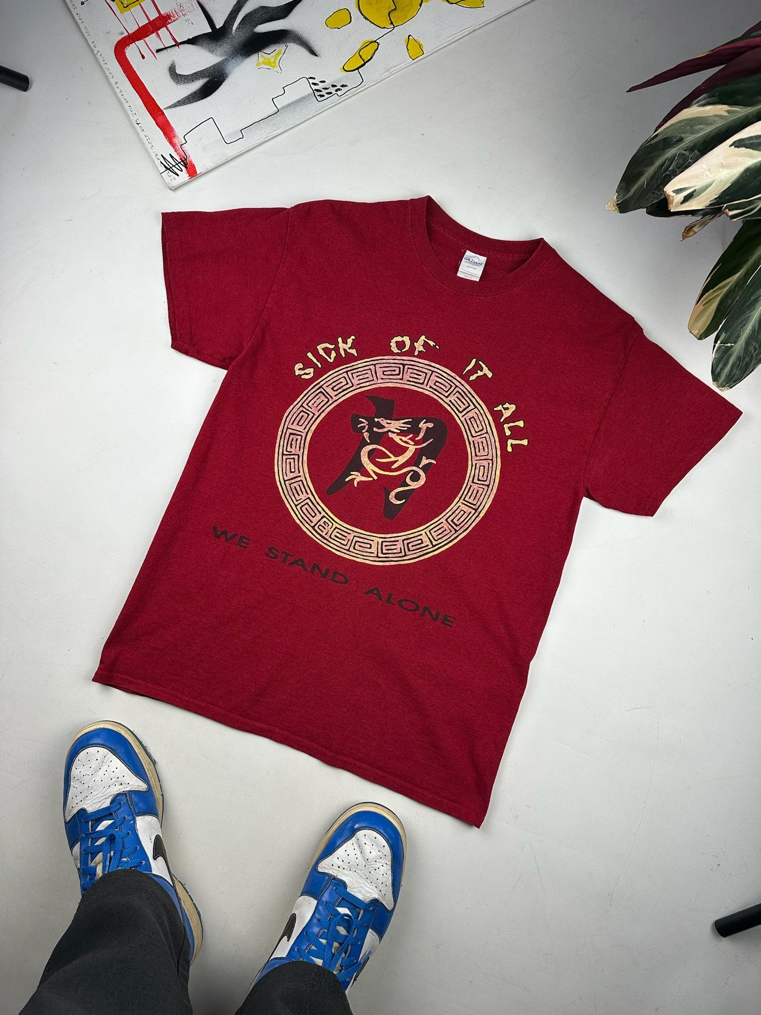 Band Tees Vintage 90s SICK OF IT ALL band tee hardcore punk Size US M / EU 48-50 / 2 - 1 Thumbnail