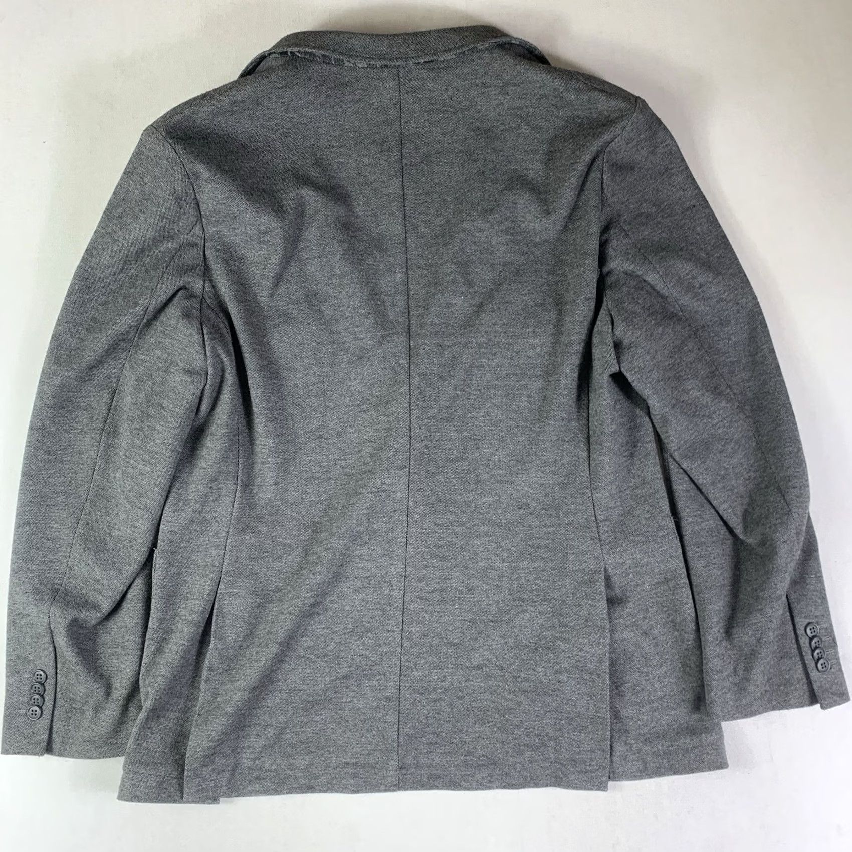Vintage James Campbell Blazer Mens XL Gray Unconstructed Sport Coat Size 42R - 5 Thumbnail