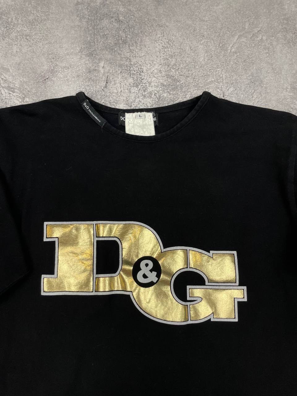 Dolce & Gabbana Dolce & Gabbana Men Cotton Long Sleeve T Shirt Black Size L Size US L / EU 52-54 / 3 - 2 Thumbnail
