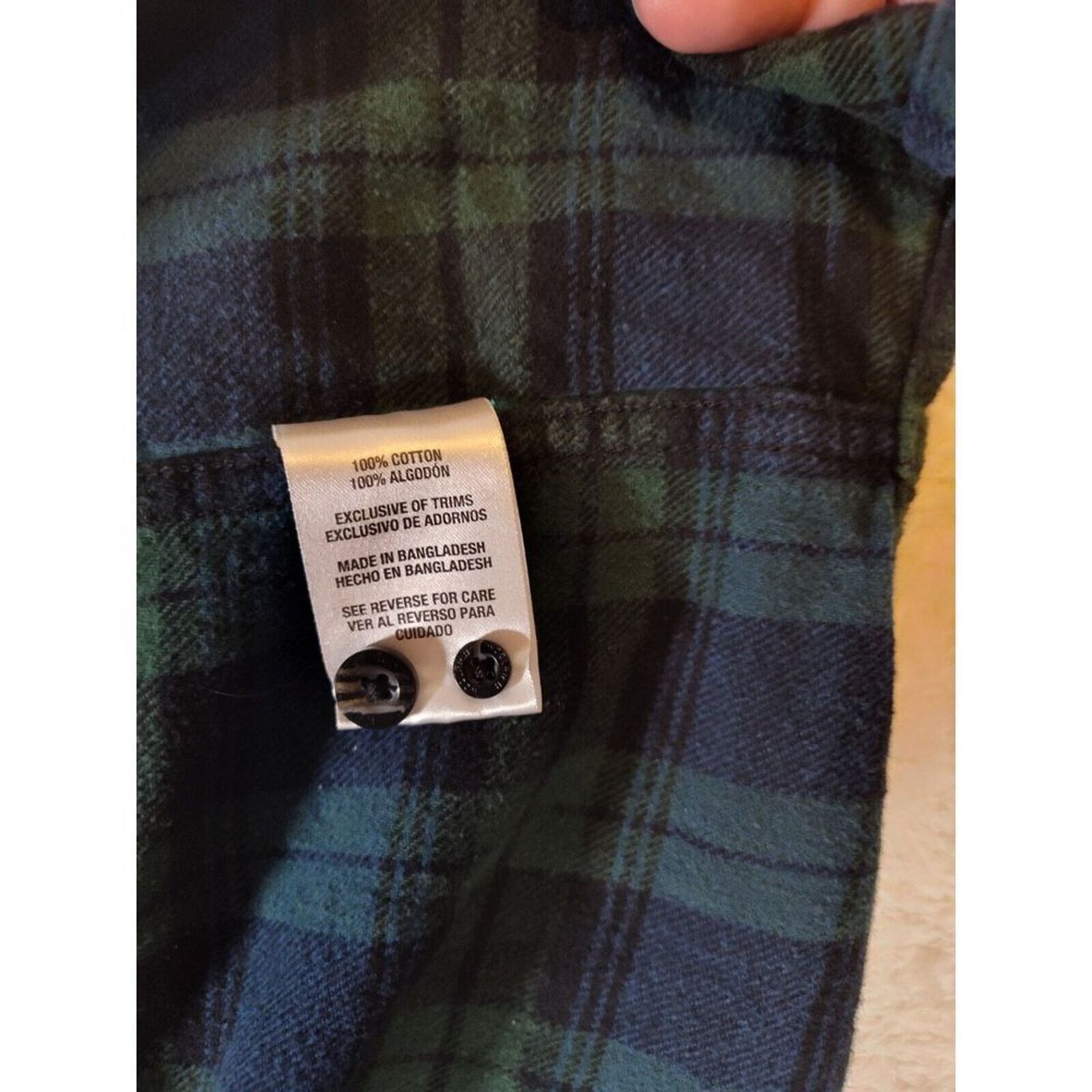 Woolrich Woolen Mills Woolrich Heavy Weight Plaid Flannel Mens Size Large Size US L / EU 52-54 / 3 - 11 Thumbnail