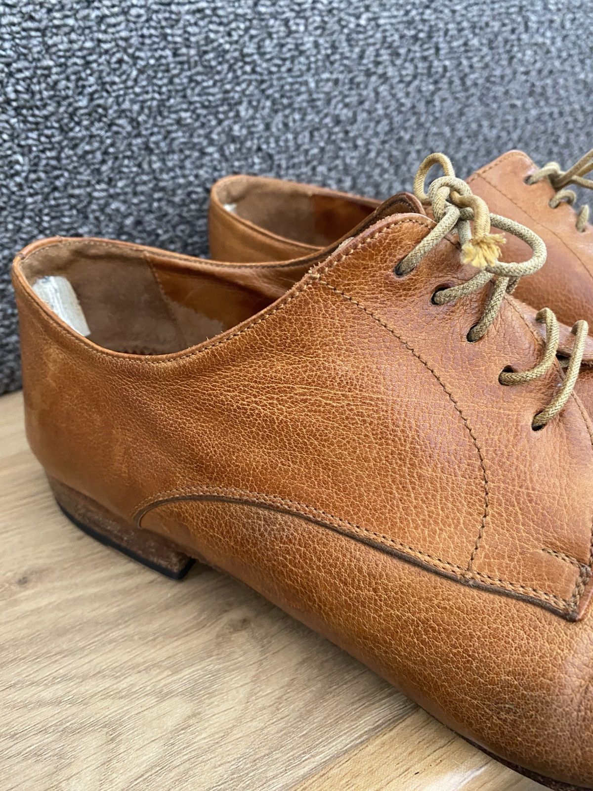 Officine Creative Officine Creative Tan Derbies Size US 11 / EU 44 - 3 Thumbnail