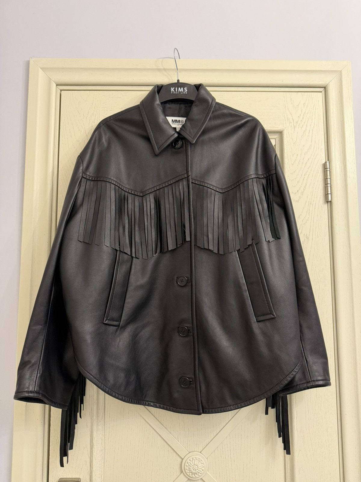 Maison Margiela Maison Margiela Unisex Leather Jacket Size M Size M / US 6-8 / IT 42-44 - 9 Thumbnail