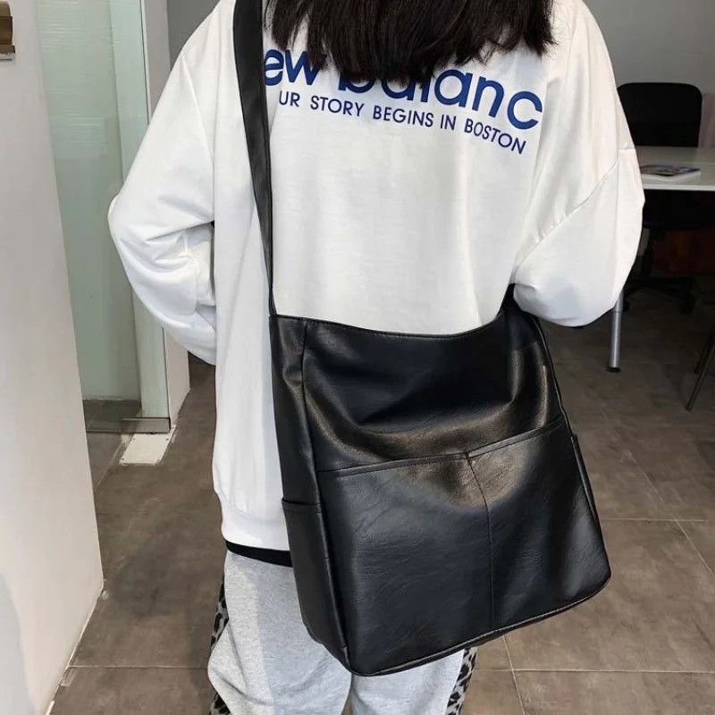 Leather PU Leather Crossbody Bag Size ONE SIZE - 1 Thumbnail