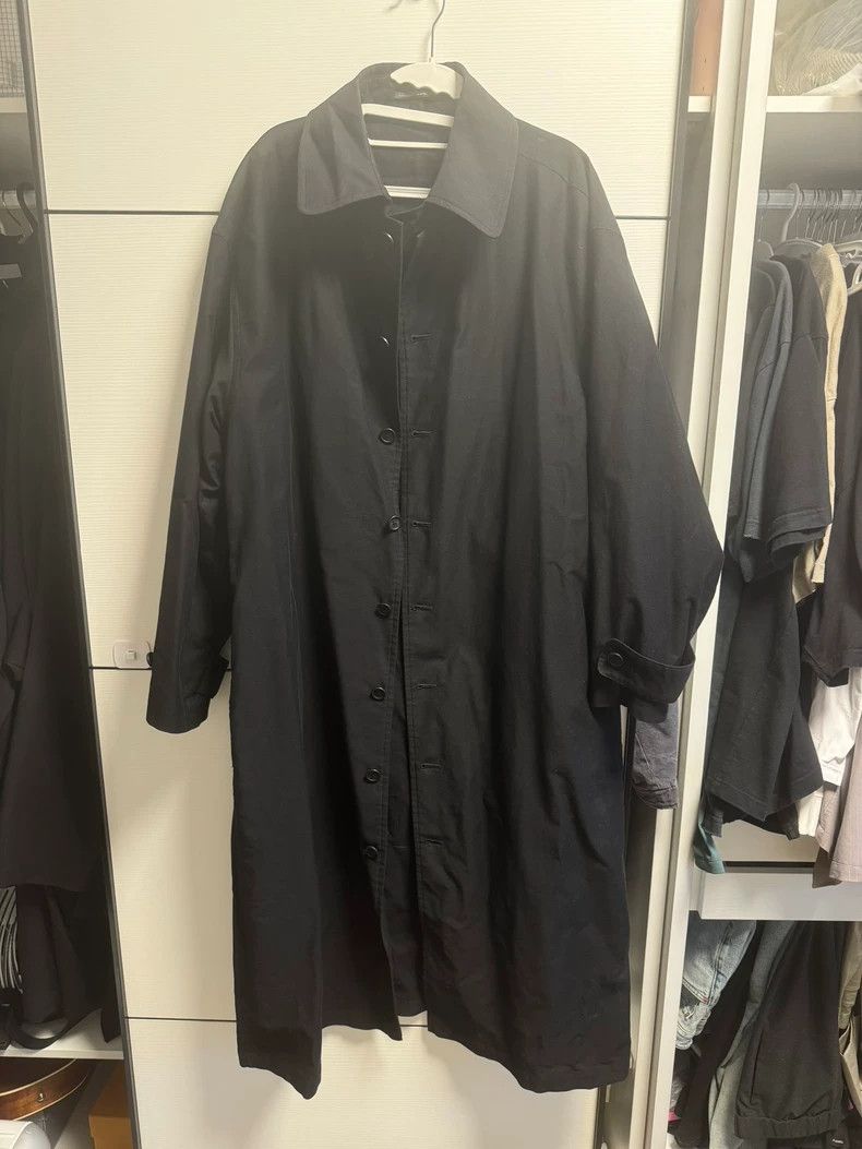 Yohji Yamamoto Yohji Yamamoto Black trench coat Size US M / EU 48-50 / 2 - 1 Thumbnail