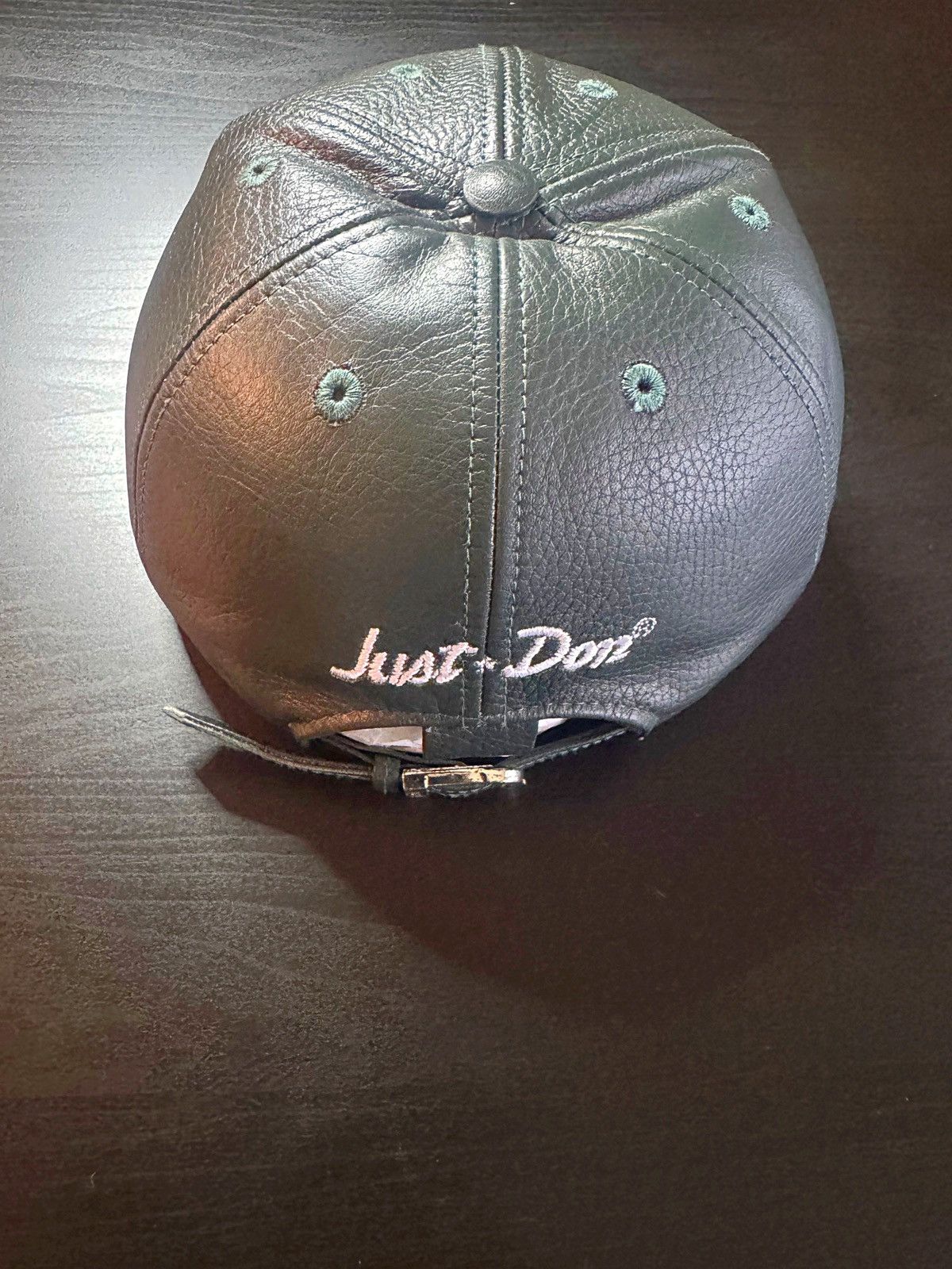 Just Don Just Don Leather strap back Size ONE SIZE - 4 Thumbnail