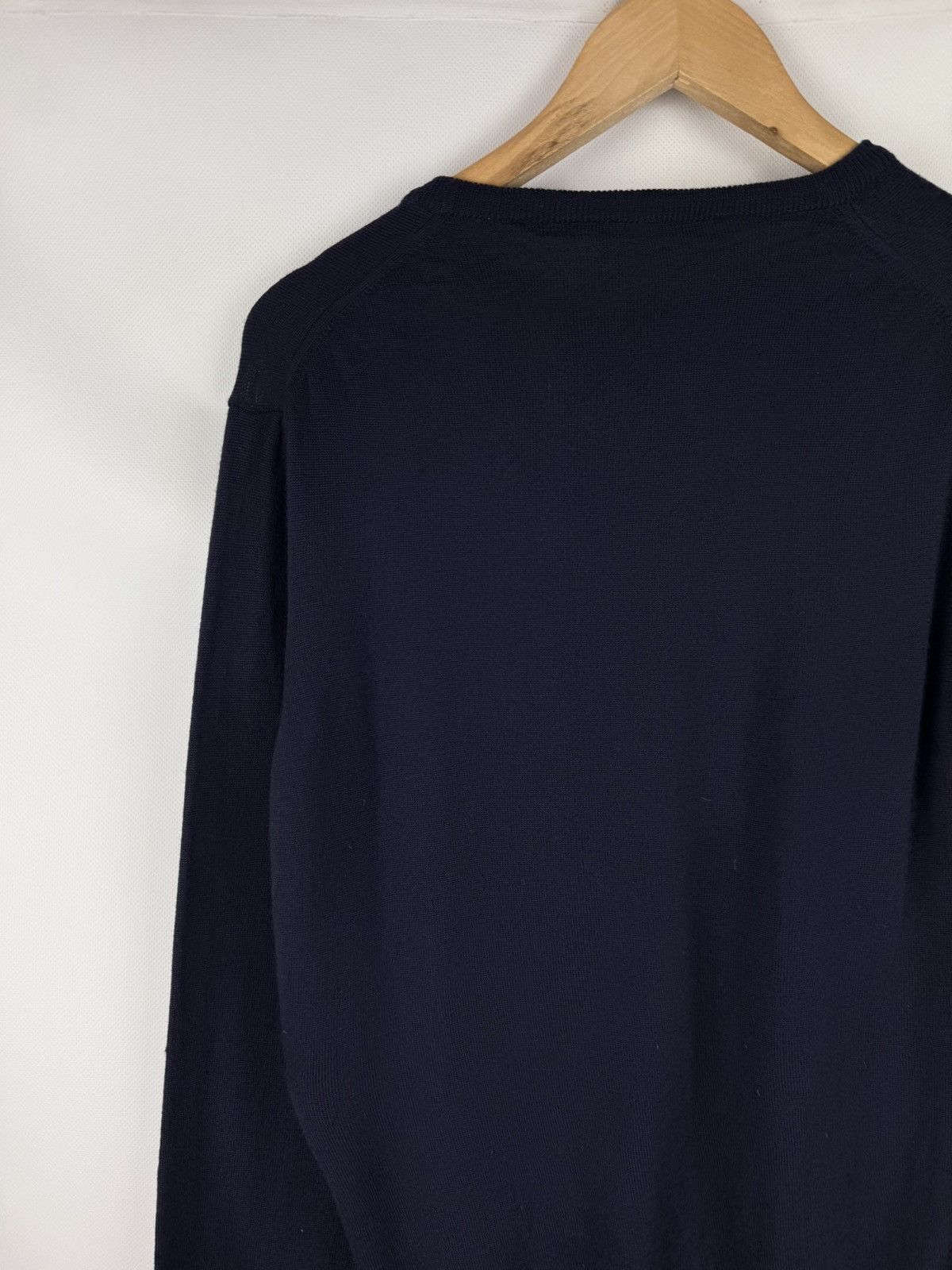 Versace Versace Collection Wool Crewneck Light Sweater Pullover Size US L / EU 52-54 / 3 - 18 Thumbnail