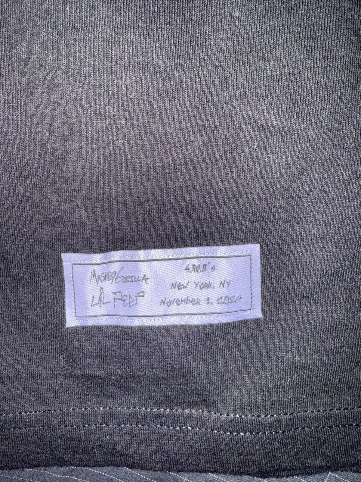 Lil Peep 1/144 Lil Peep X Masked Gorilla 2024 NYC Birthday Show Shirt Size US L / EU 52-54 / 3 - 2 Thumbnail
