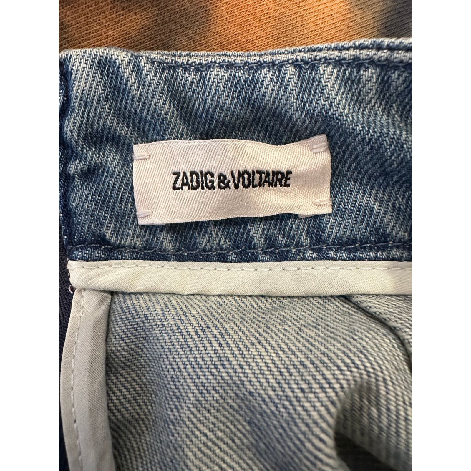 Zadig & Voltaire Zadig & Voltaire Julipe Denim Skirt Light Blue 34 (XS) Size 24" / US 00 / IT 34 - 13 Thumbnail