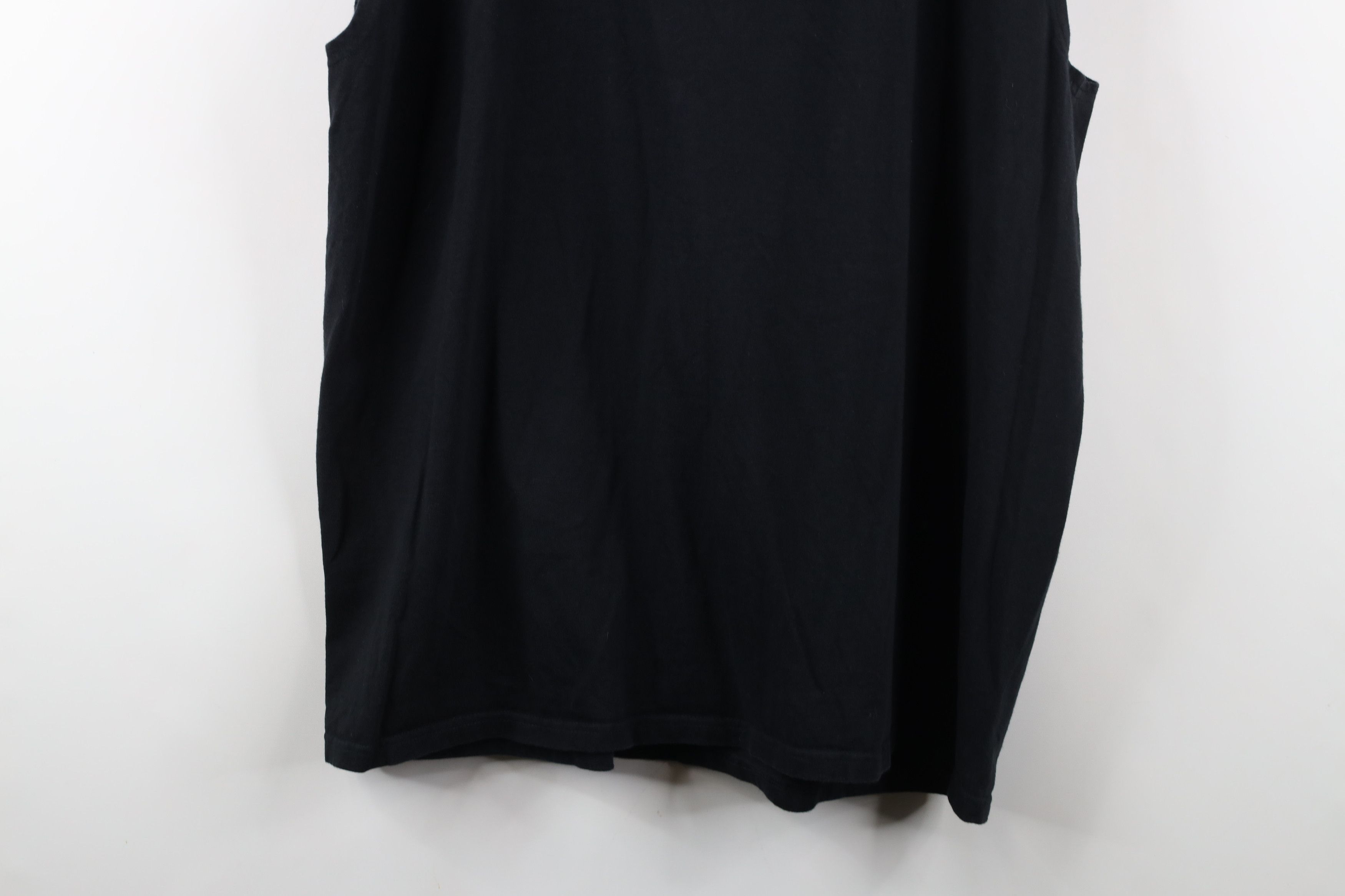 Vintage Vintage 90s Streetwear Sleeveless Muscle T-Shirt Black Size US XL / EU 56 / 4 - 13 Thumbnail