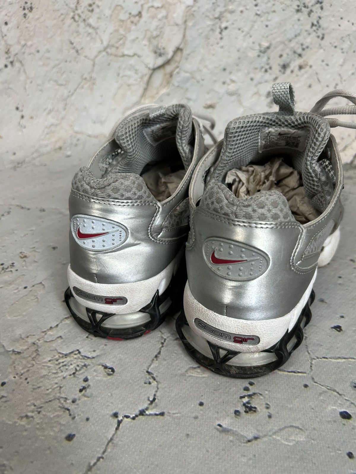 Nike Nike Spiridon Cage 2 Silver Sneakers Vintage Y2K Streetwear Size US 9 / EU 42 - 6 Thumbnail