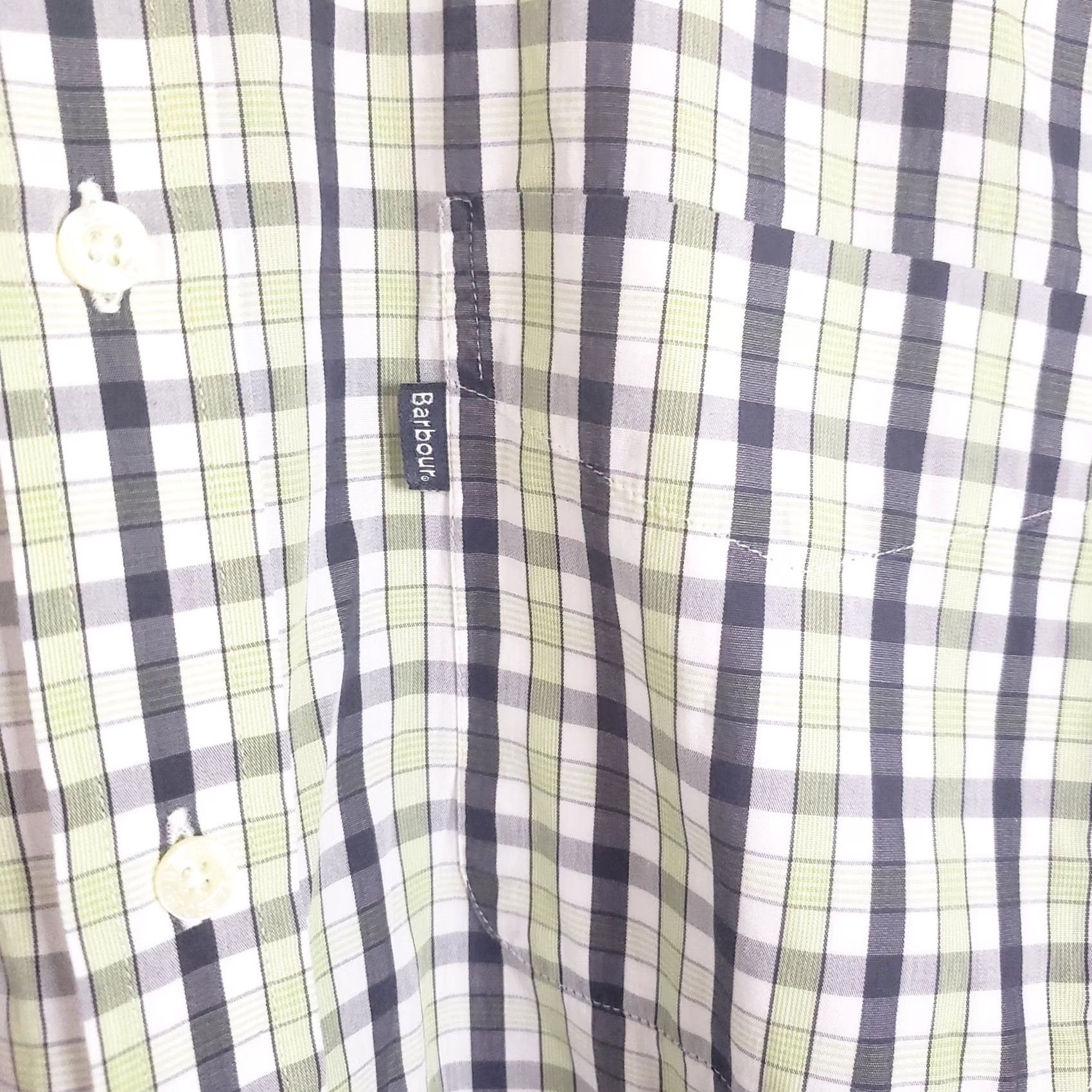Barbour Barbour Shirt Men L Green Blue Multicolor Plaid Long Sleeve Button Front Cotton Size US L / EU 52-54 / 3 - 4 Thumbnail