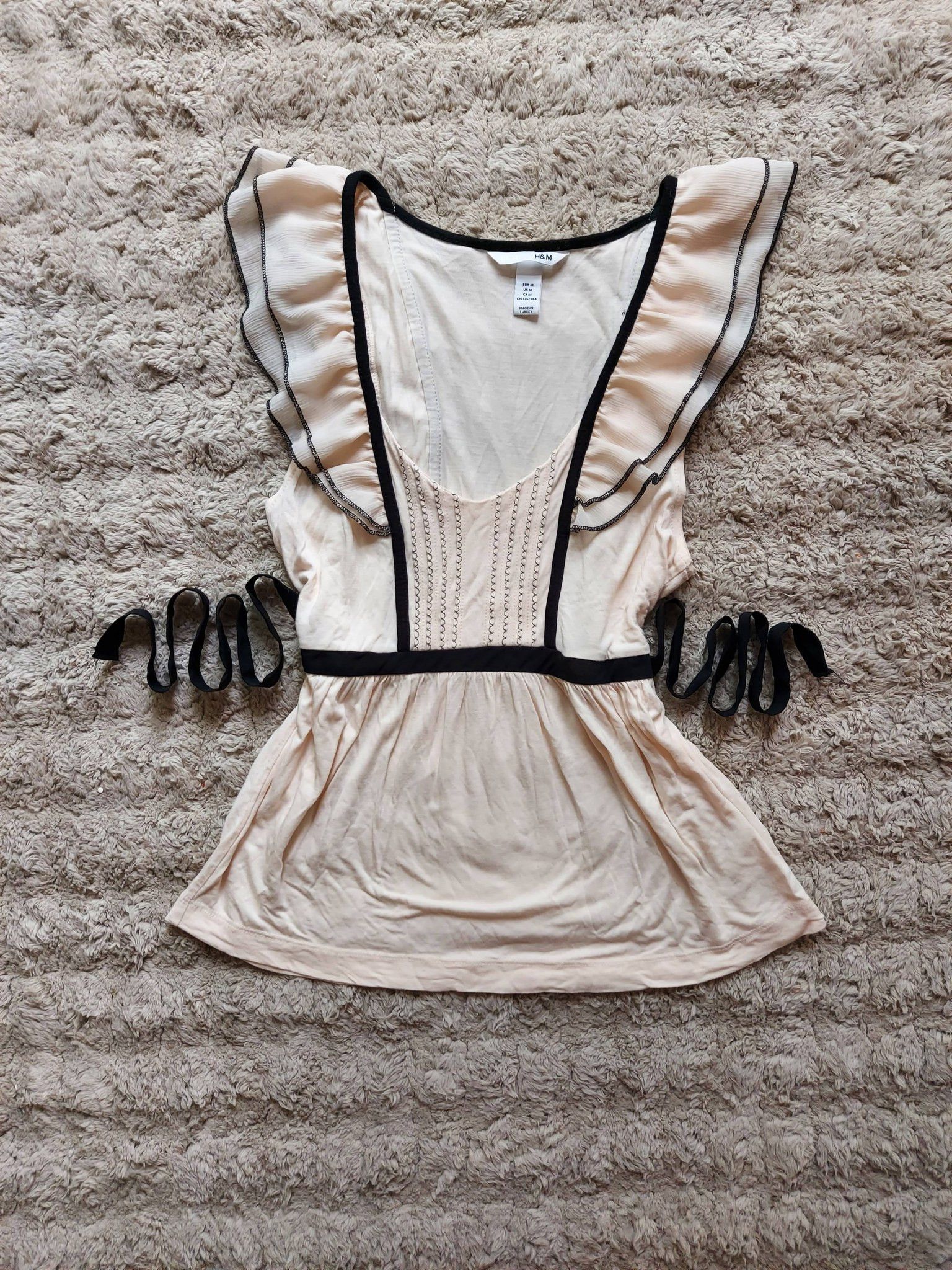 H&M H&M Vintage tie back top M Size M / US 6-8 / IT 42-44 - 3 Thumbnail
