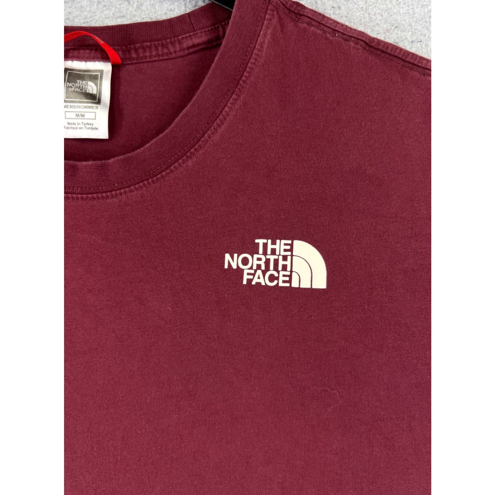 The North Face The North Face Shirt Men Medium Red Cotton Short Sleeve Crew Neck Outdoor Logo Size US M / EU 48-50 / 2 - 6 Thumbnail