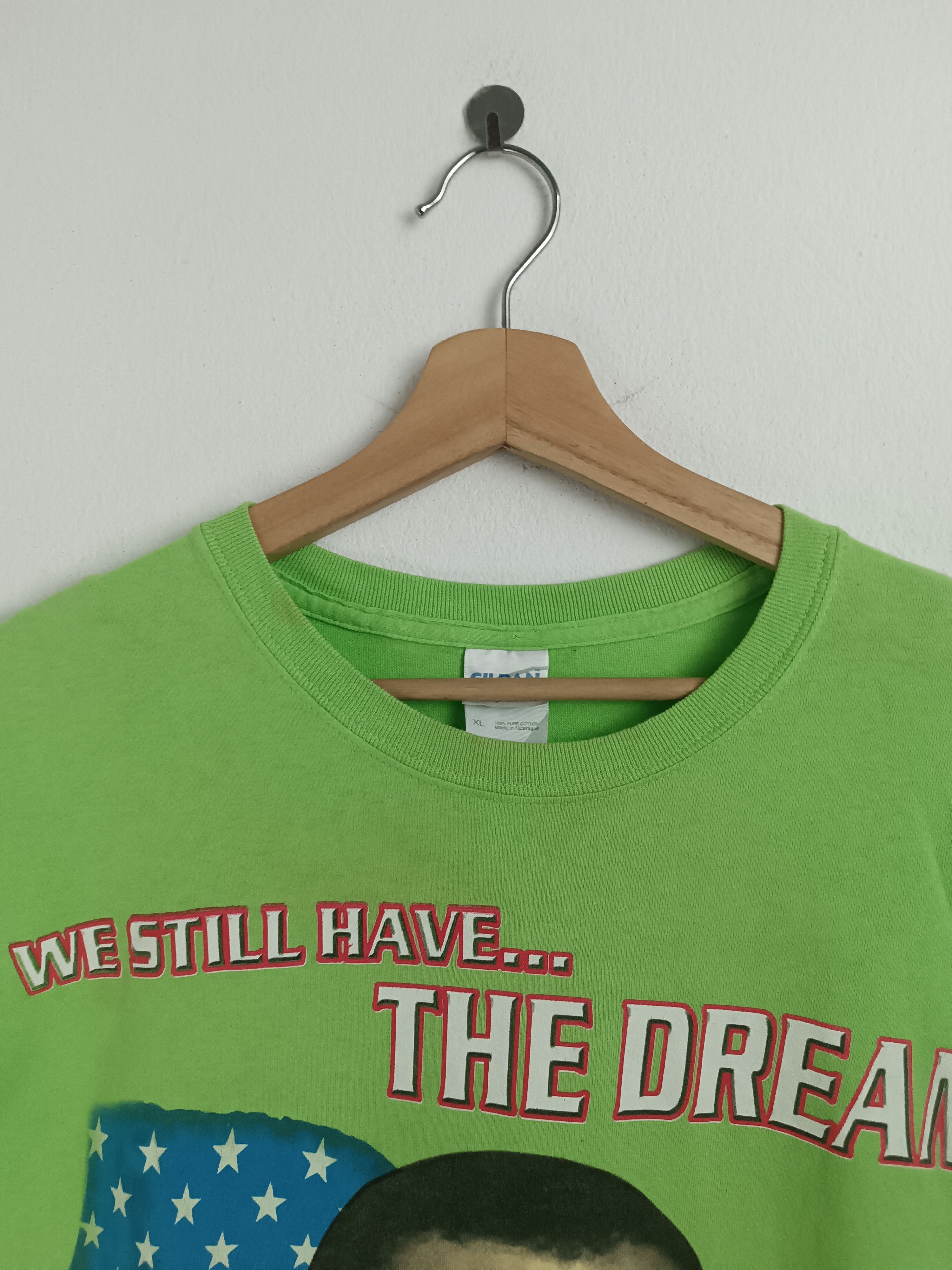 Vintage VINTAGE 2008 OBAMA LUTHER KING MALCOLM X MANDELA VERY RARE Size US XL / EU 56 / 4 - 8 Thumbnail
