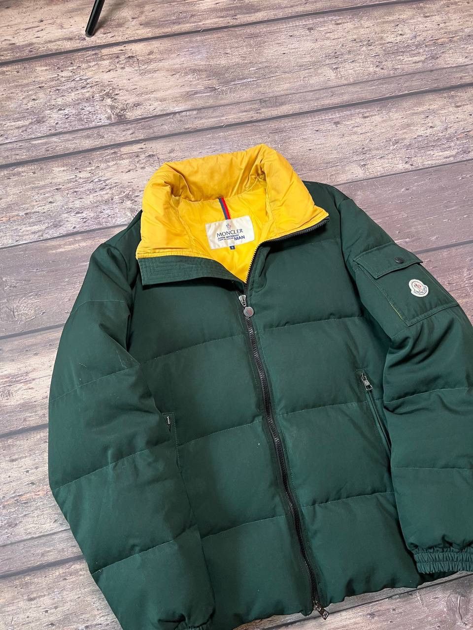 Comme des Garcons FW04 Junya Watanabe MAN x Moncler Puffer Jacket - Forest Size US S / EU 44-46 / 1 - 2 Thumbnail