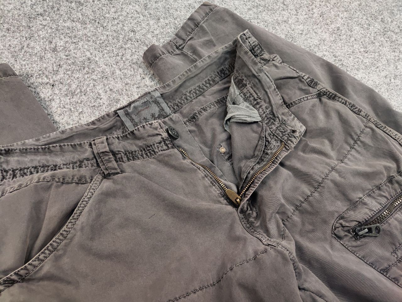 Hysteric Glamour Vintage if six was nine Style Y2K Faded Baggy Cargo Pants Size US 32 / EU 48 - 16 Thumbnail