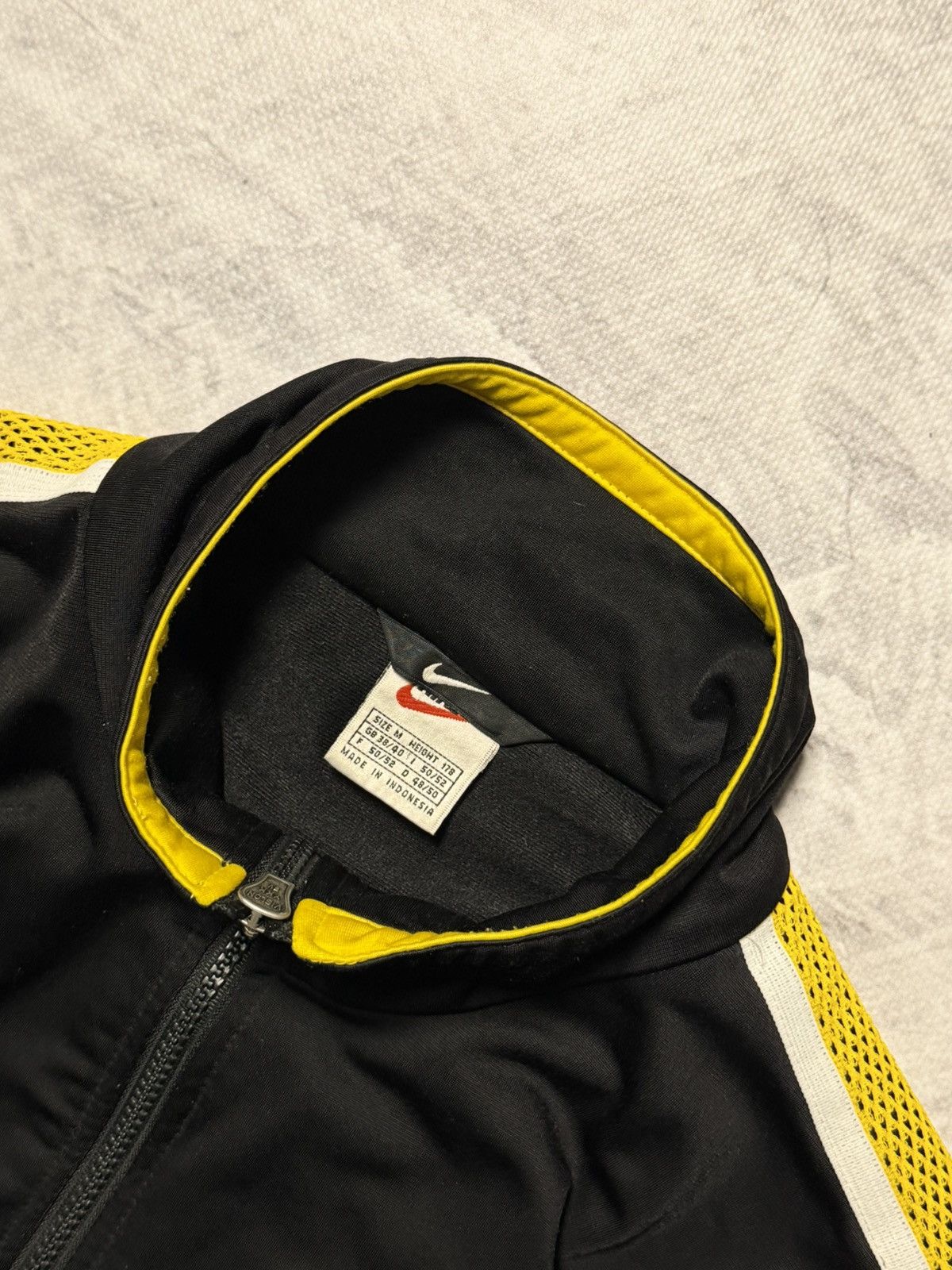 Nike × Vintage 90s Nike Vintage Double Swoosh Oversize Track Jacket Y2K Size US M / EU 48-50 / 2 - 7 Thumbnail