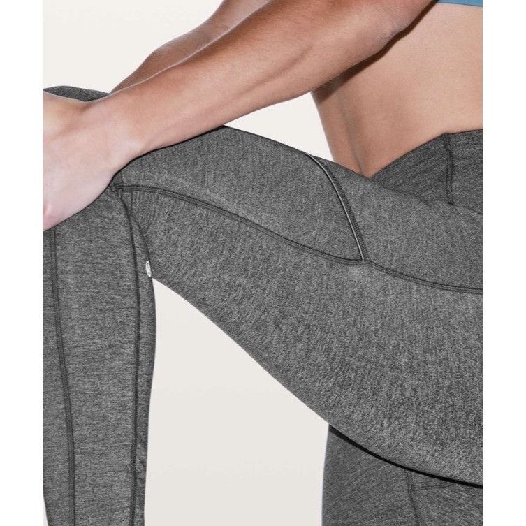 Lululemon Lululemon Speed Up Tight *28" Size 4 Heathered Black Size 27" / US 4 / IT 40 - 5 Thumbnail