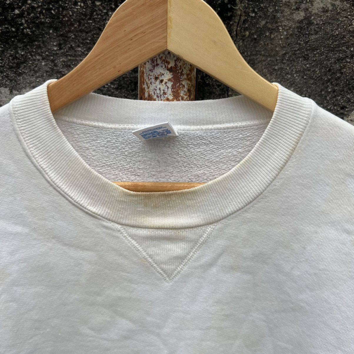 Russell Athletic “VINTAGE” RUSSELL CREWNECK SWEATSHIRT WITH HEAVY STAINS Size US S / EU 44-46 / 1 - 4 Thumbnail