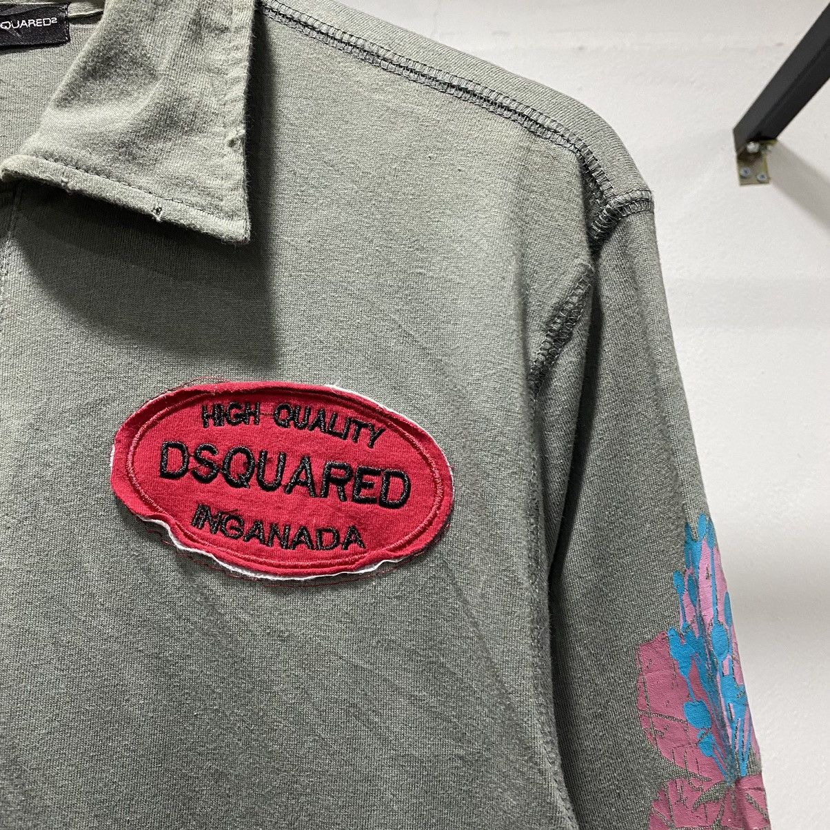 Dsquared2 💥FINAL DROP💥 Dsquared2 Italy Racing Ls Polo Shirt Size US L / EU 52-54 / 3 - 4 Thumbnail