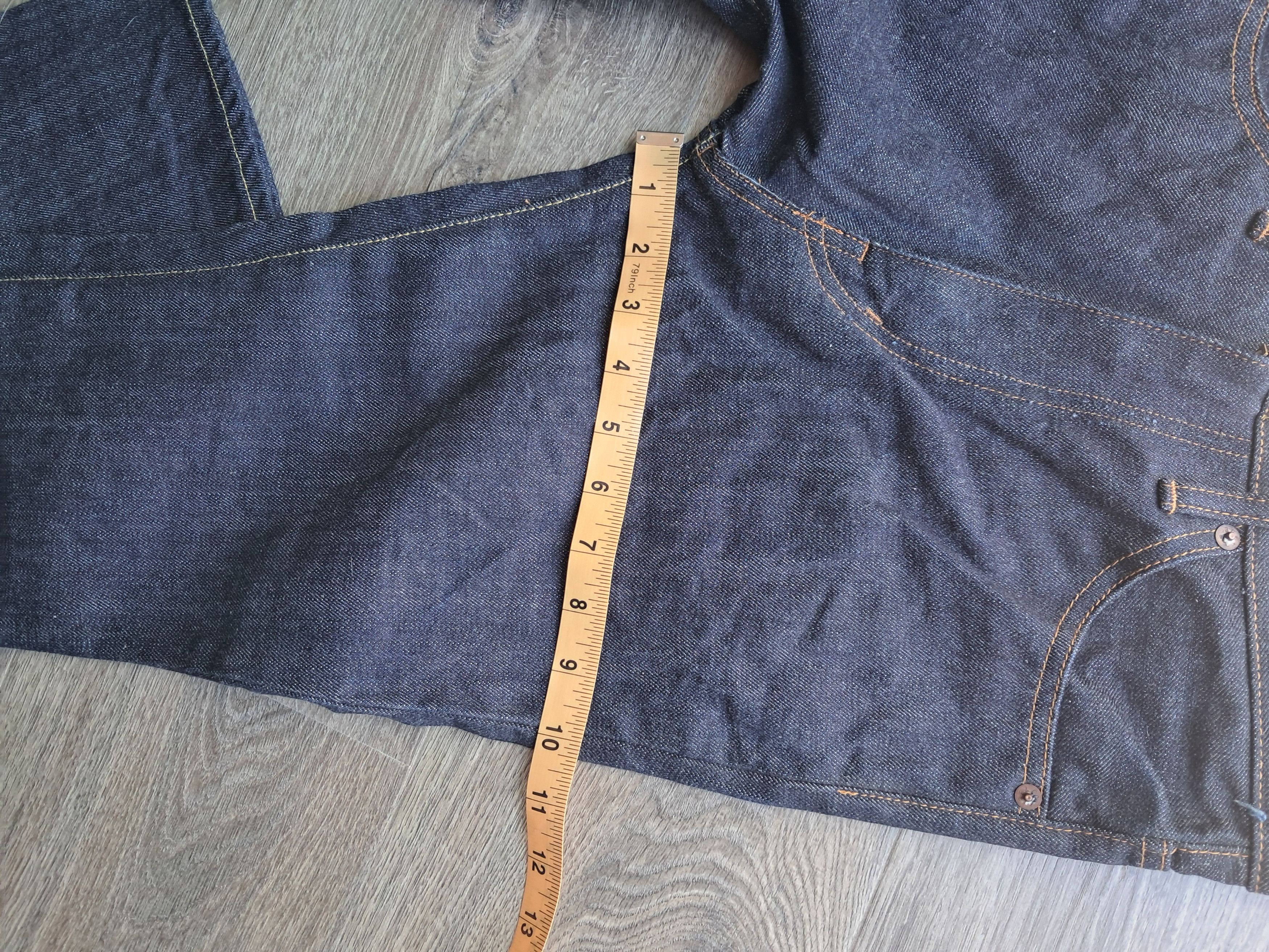 Burgus Plus Burgus Plus - 14.2oz. Non-Selvedge Denim - Boot cut Jeans Size US 29 - 4 Thumbnail