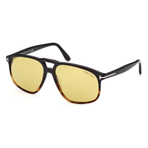 image of NWT Tom Ford Ft1000-05E-58 Sunglasses in Black, Women's