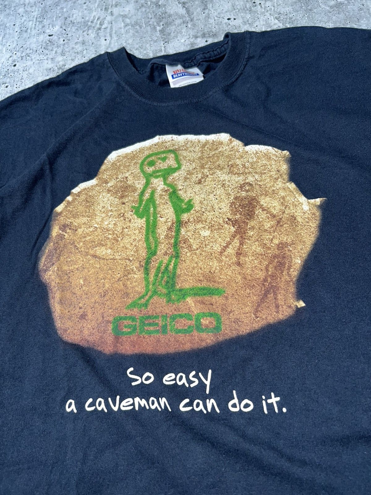 Vintage Vintage 90s Geico Funny Graphic Tee Size US L / EU 52-54 / 3 - 2 Thumbnail