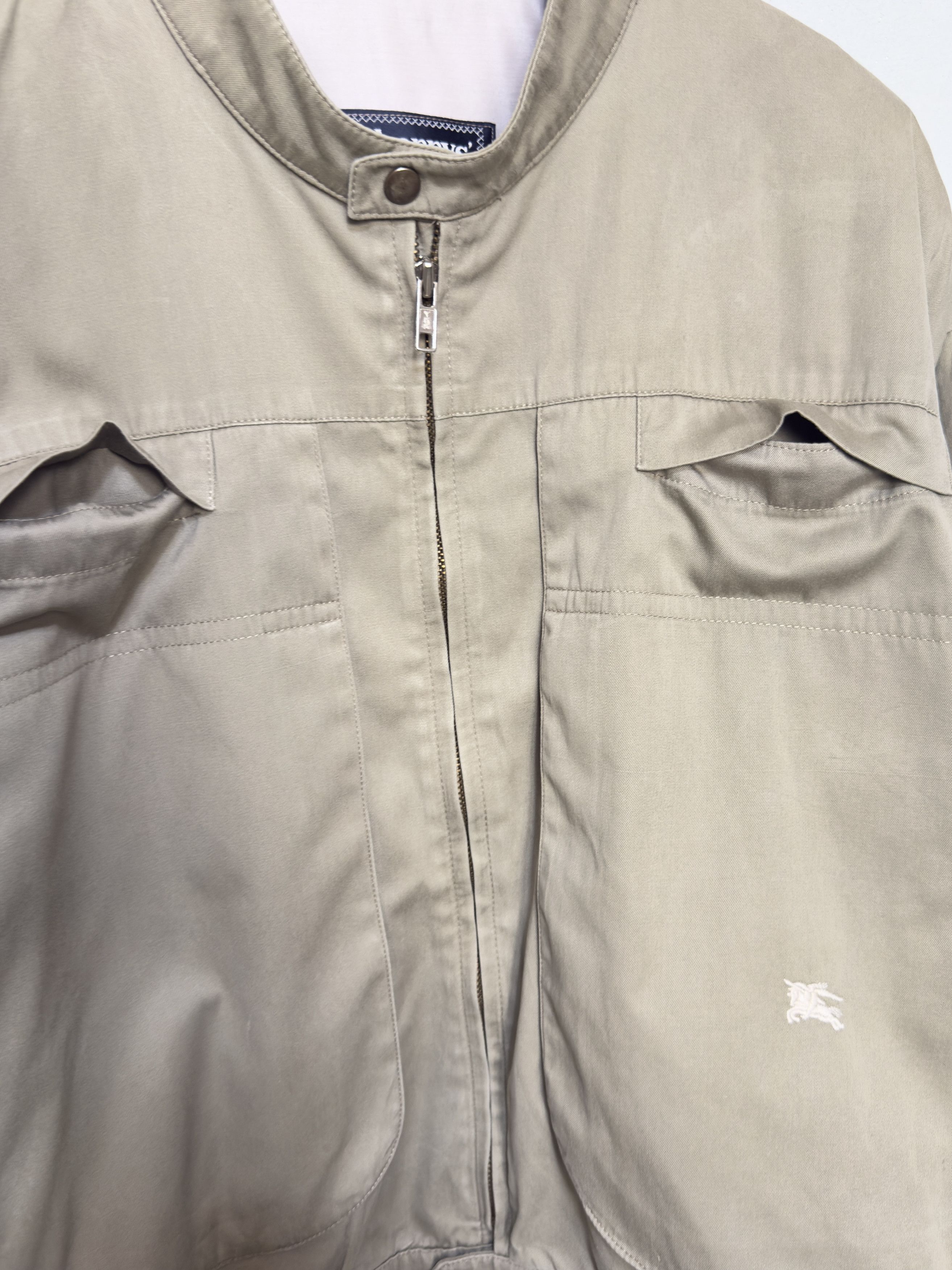 Burberry 🔥 vintage biker jacket Burberrys 70s cotton size M Size US M / EU 48-50 / 2 - 8 Thumbnail