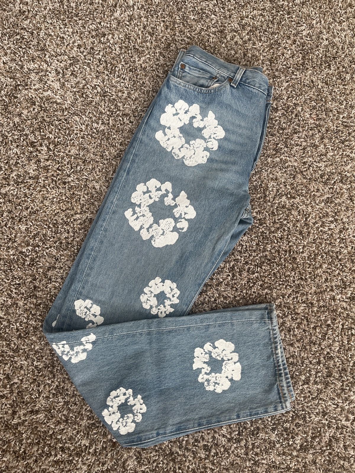 DENIM TEARS × Levi's Denim Tears x Levi’s Cotton Wreath Jeans Size US 34 / EU 50 - 3 Thumbnail