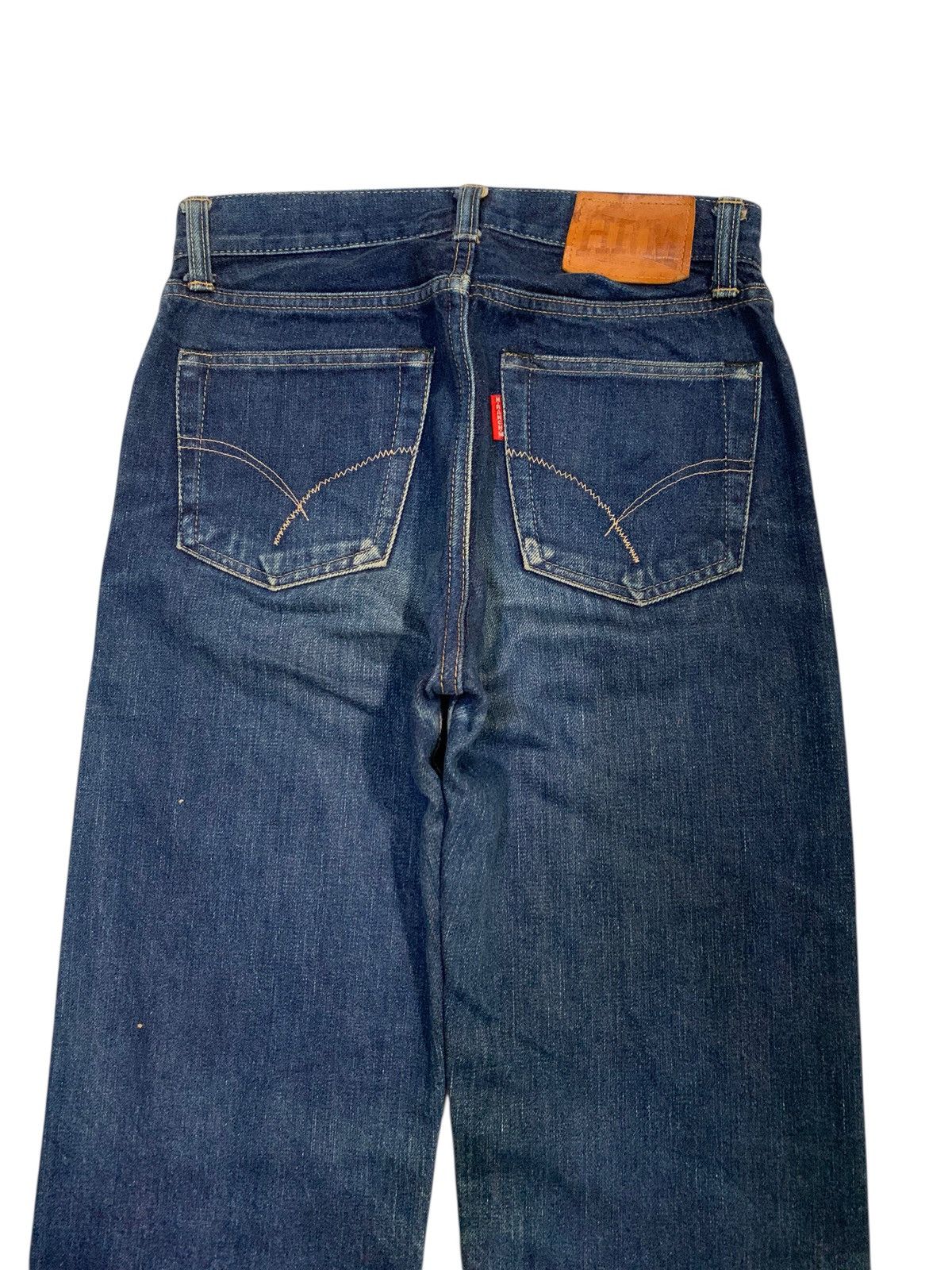 Kapital Vintage Hr Market Selvedge Button fly Faded Distressed Denim Size US 27 - 8 Thumbnail