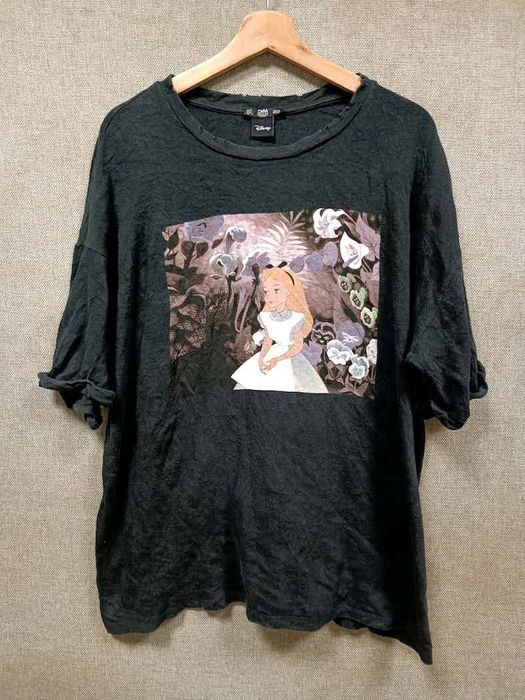 alice in wonderland t shirt zara