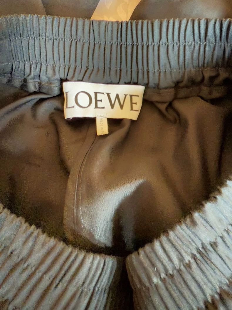 Loewe Loewe size XS Women's black wide-leg pants (9/10 length) Size 28" / US 6 / IT 42 - 4 Thumbnail