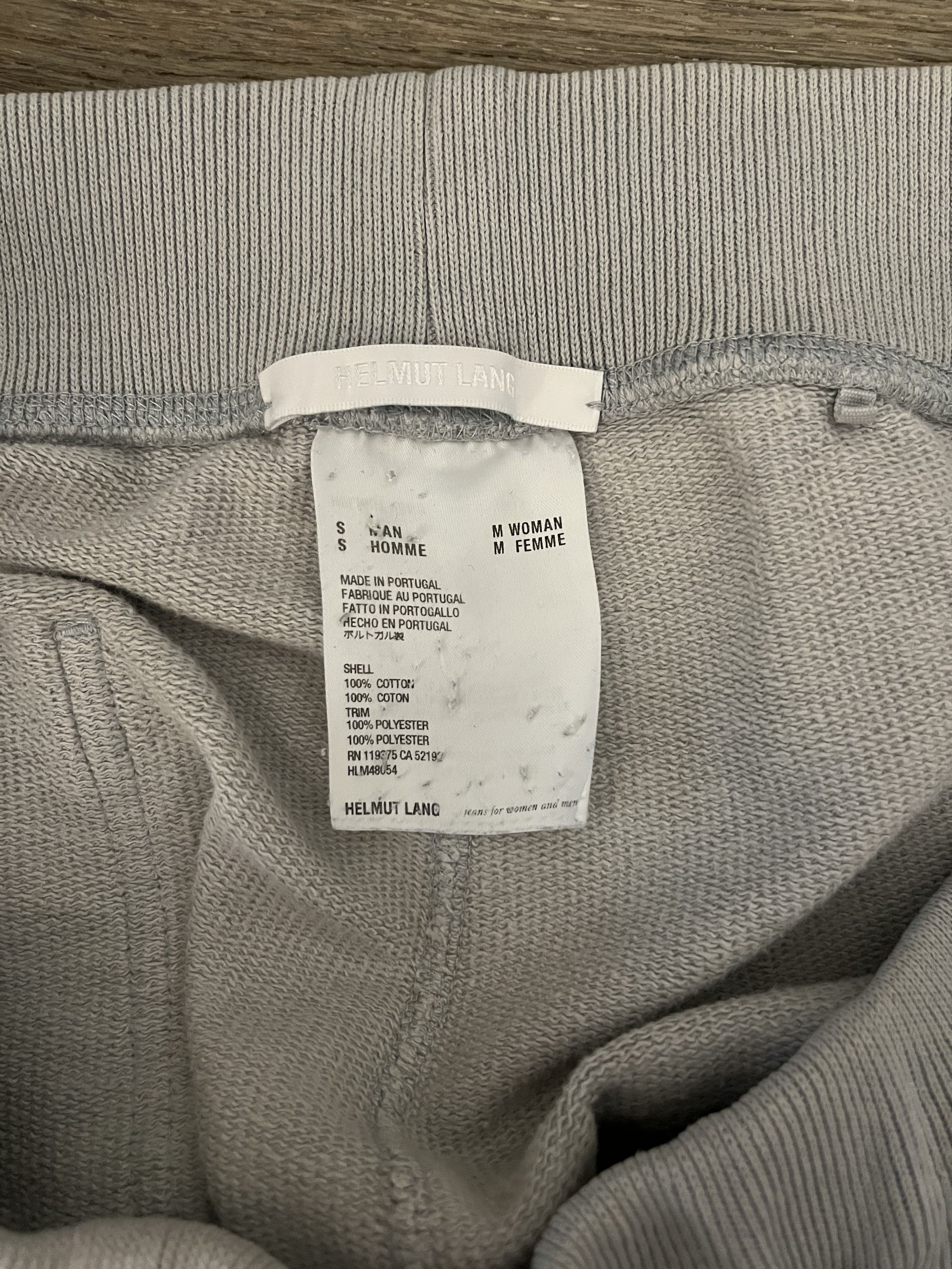 Helmut Lang Helmut Lang - Grey Masc Sweat Shorts (Size S) Size US 29 - 3 Thumbnail