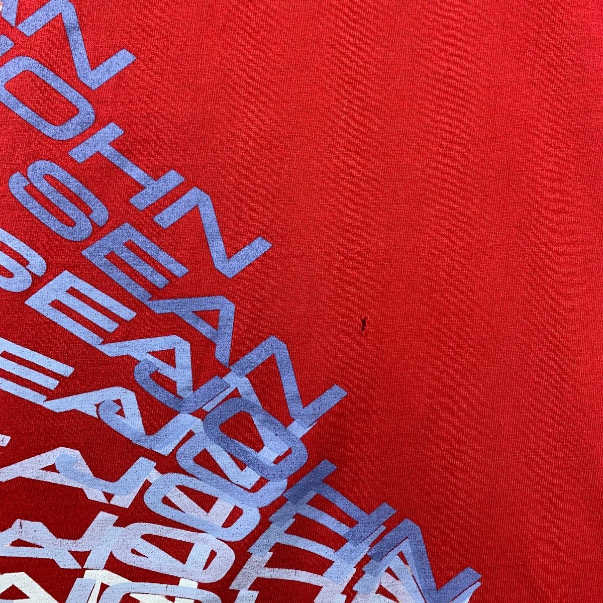 Sean John Vintage SEAN JOHN printed spellout big red tee Size US XXL / EU 58 / 5 - 10 Thumbnail