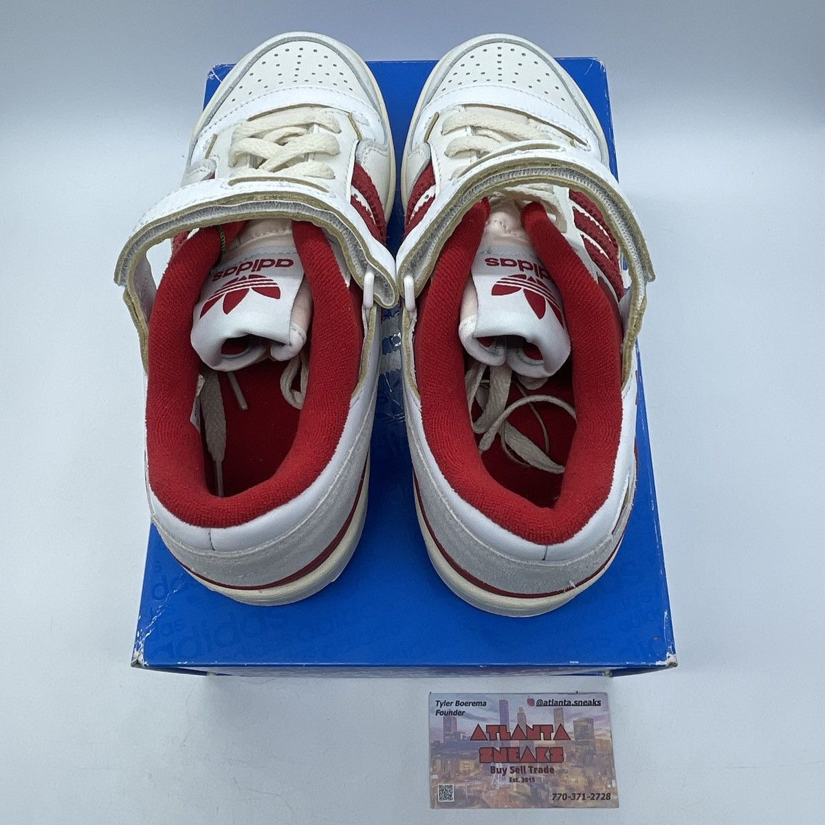 Adidas Forum 84 low team power red Size US 5 / EU 37 - 6 Thumbnail