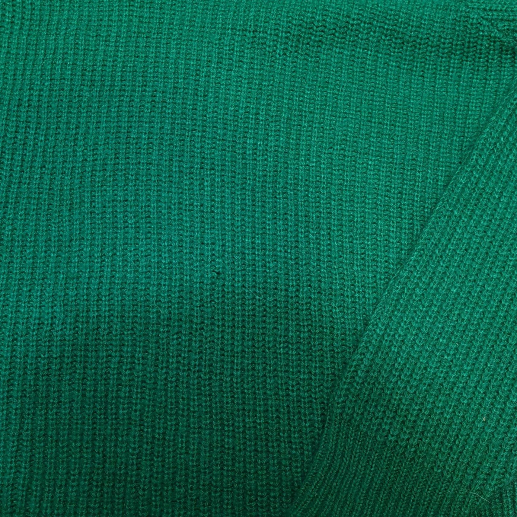 Sears VINTAGE Sears Acrylic Sweater Green Large 70s L Sweater Blank Mens Women? Size US L / EU 52-54 / 3 - 2 Thumbnail