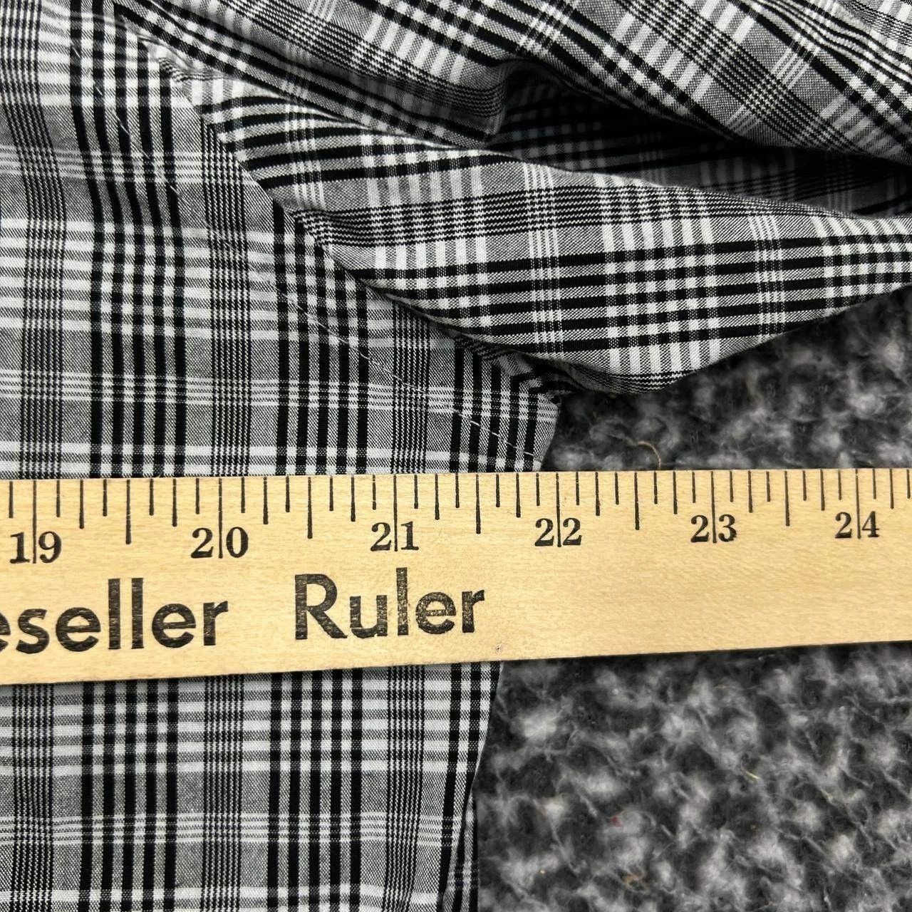 Michael Kors Michael Kors Button Up Shirt 15 1/2 36/37 M Plaid Collared Size US M / EU 48-50 / 2 - 8 Thumbnail