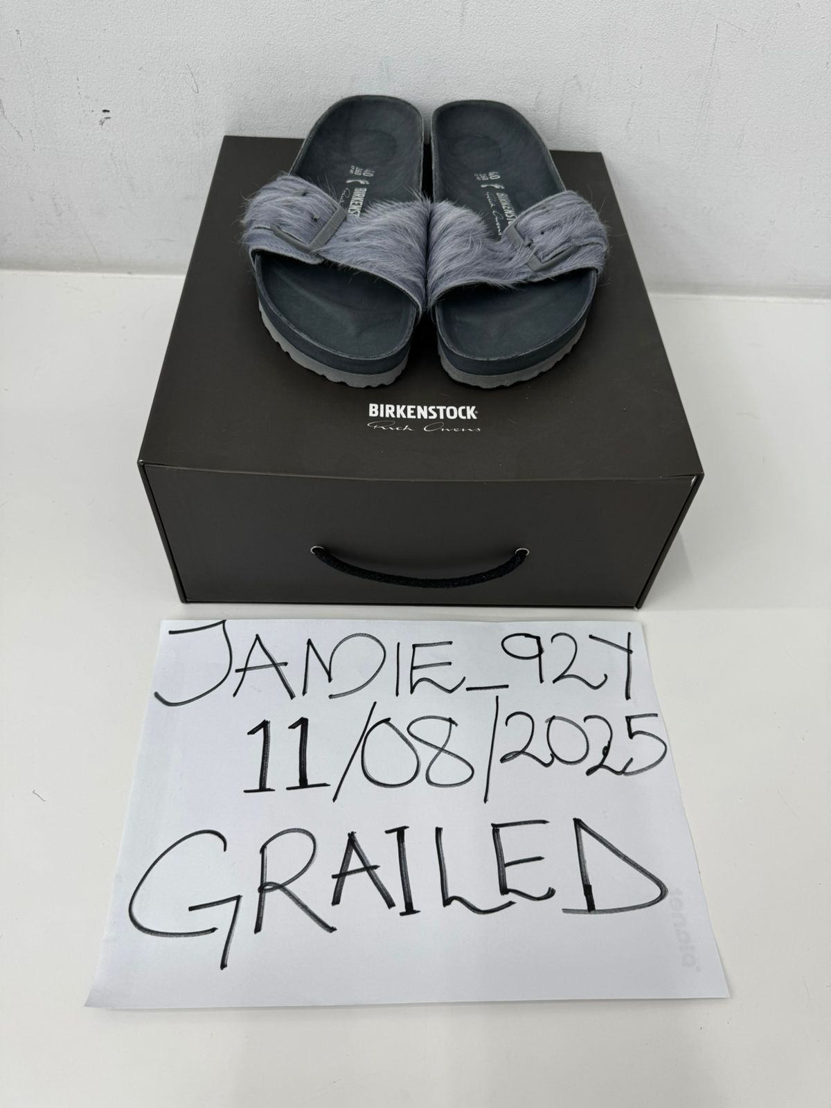 Rick Owens RICK OWENS x BIRKENSTOCK SANDALS Size US 8.5 / IT 38.5 - 9 Thumbnail