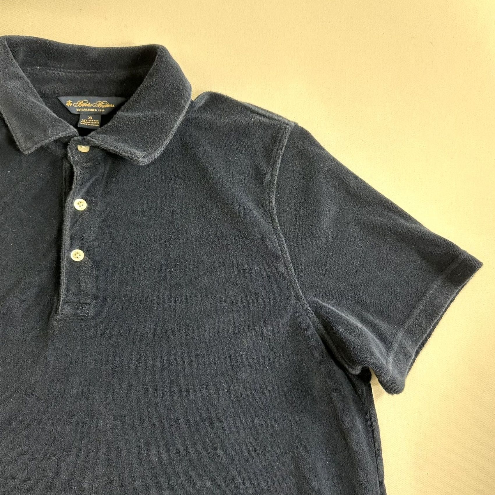 Brooks Brothers Brooks Brothers Polo Shirt Mens XL Blue Short Sleeve Thick Cotton Preppy Size US XL / EU 56 / 4 - 4 Thumbnail