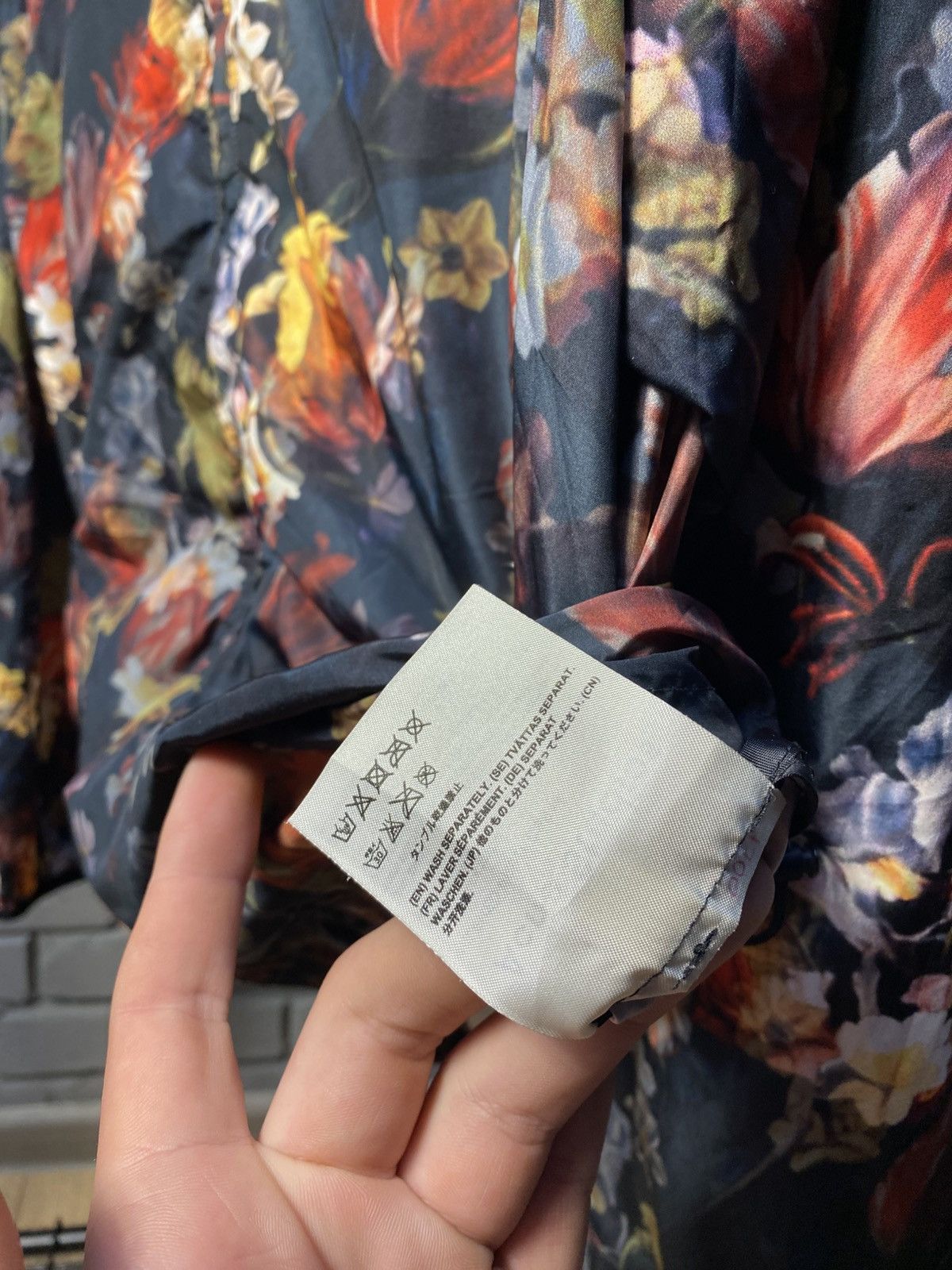 Acne Studios Acne Studios Wilfred Print «Floral Archive» Jacket Sz-50 Size US L / EU 52-54 / 3 - 8 Thumbnail