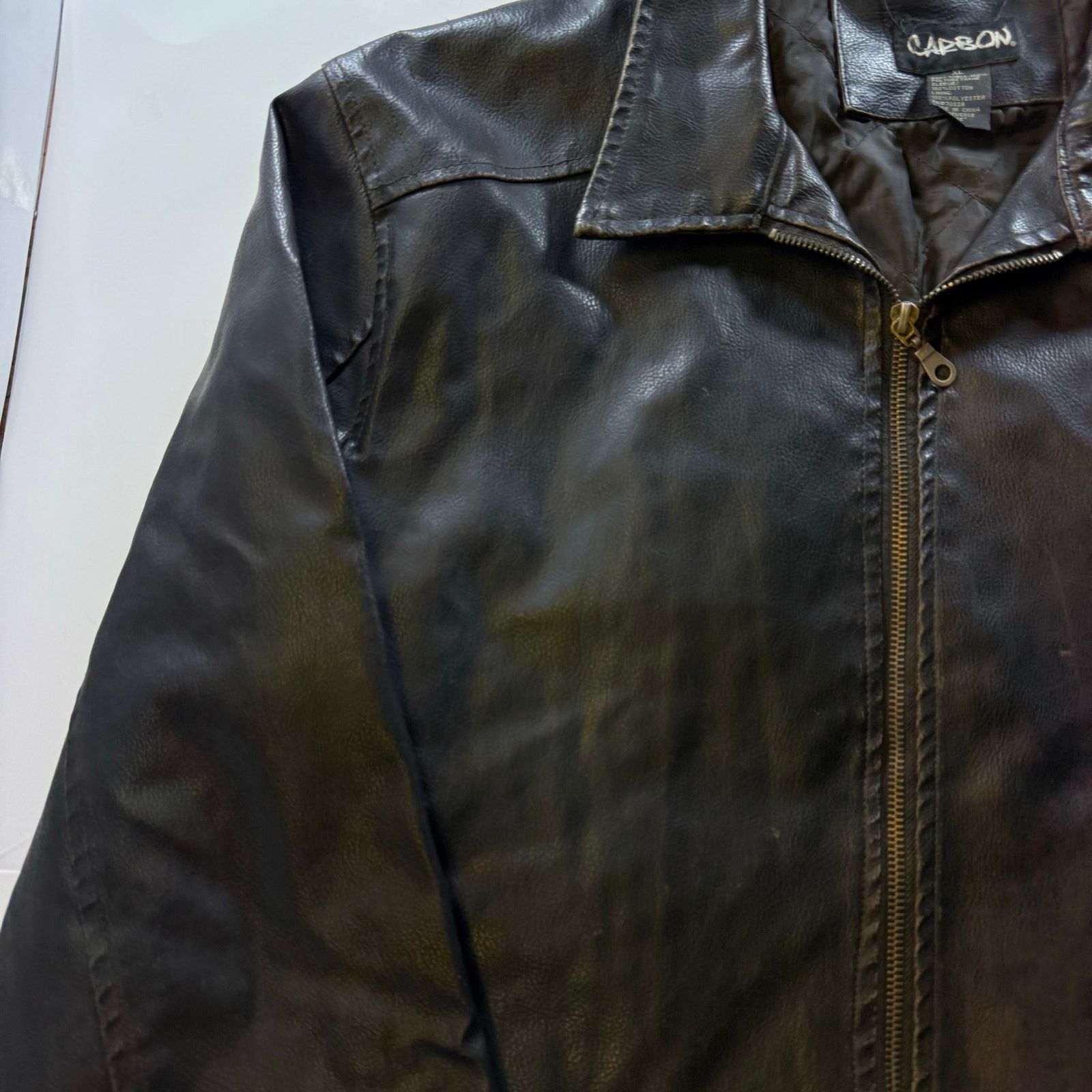 Carbon Carbon Leather Jacket Black/Black Size XL Size US XL / EU 56 / 4 - 7 Thumbnail