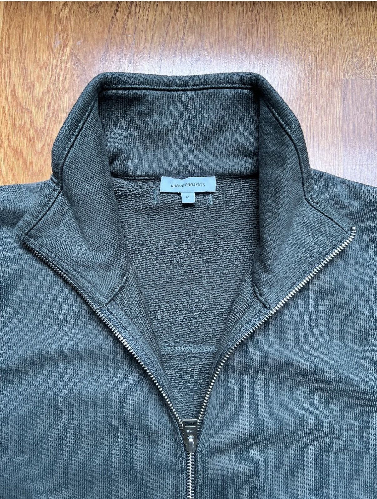 Norse Projects Norse Projects - bjorn relaxed organic loopback track jacket Size US M / EU 48-50 / 2 - 5 Thumbnail