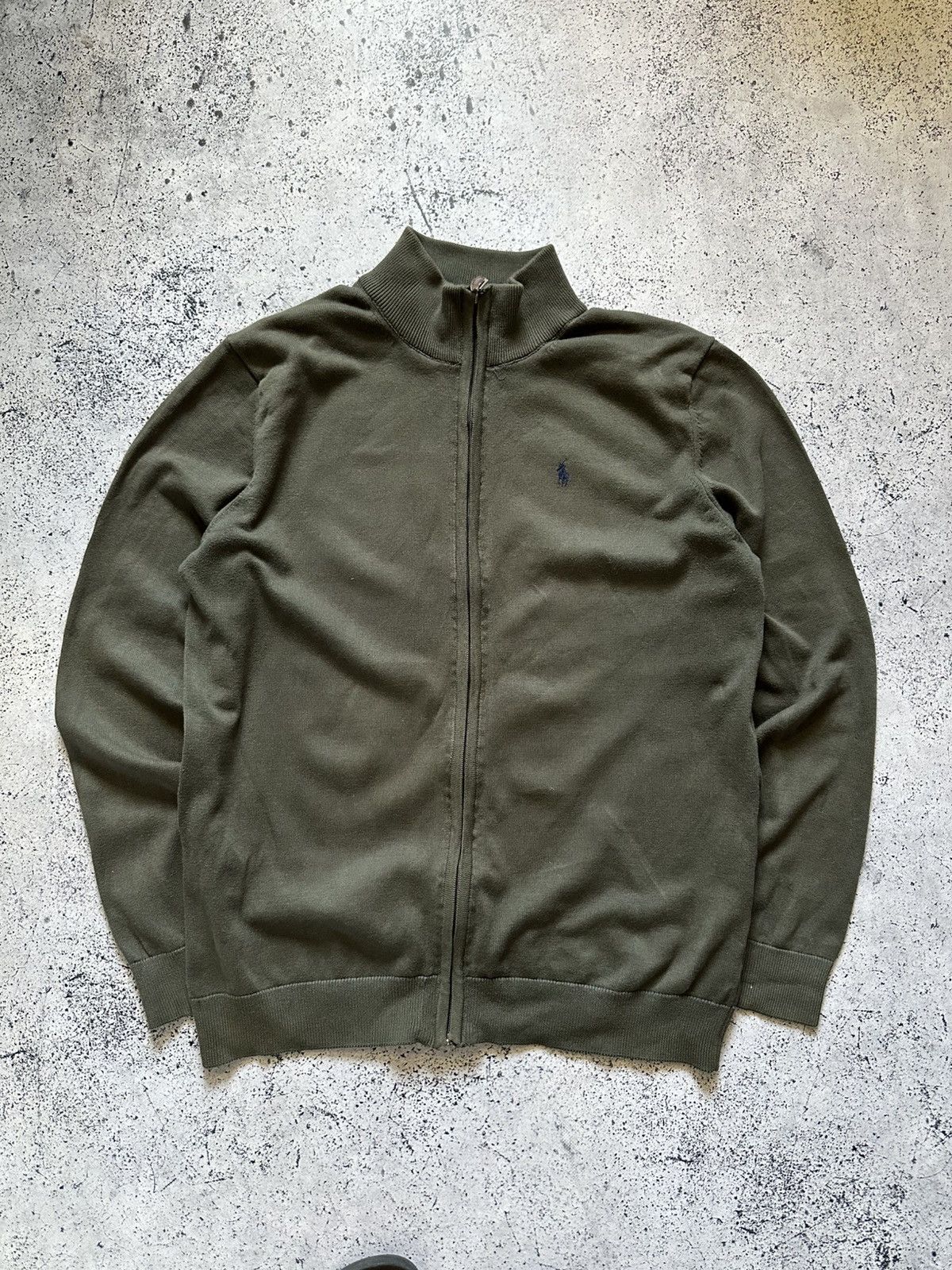 Polo Ralph Lauren Vintage Polo Ralph Lauren Cotton Track Jacket Y2K USA Size US XL / EU 56 / 4 - 1 Thumbnail