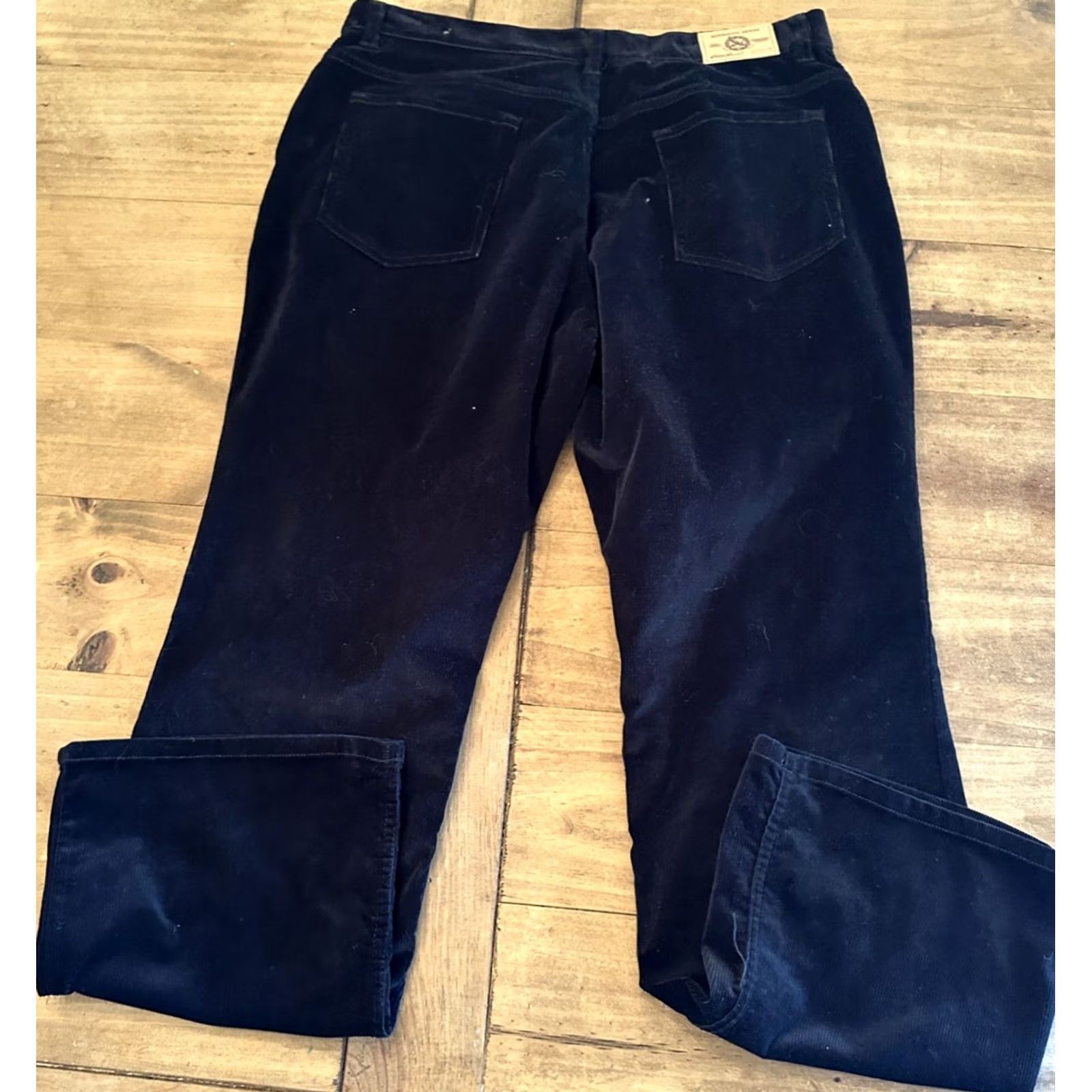 Eddie Bauer VINTAGE? Eddie Bauer Pants Women’s 14 Black Corduroy Straight Leg No Tag 17x28 Size 36" / US 14 / IT 50 - 4 Thumbnail