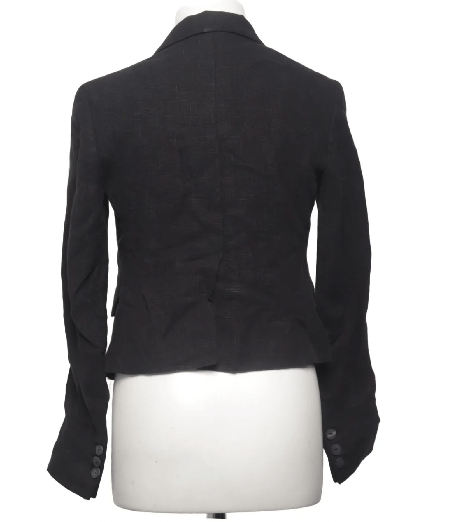 Army Of Me Army of Me Herringbone Blazer Black Size 34R - 2 Thumbnail