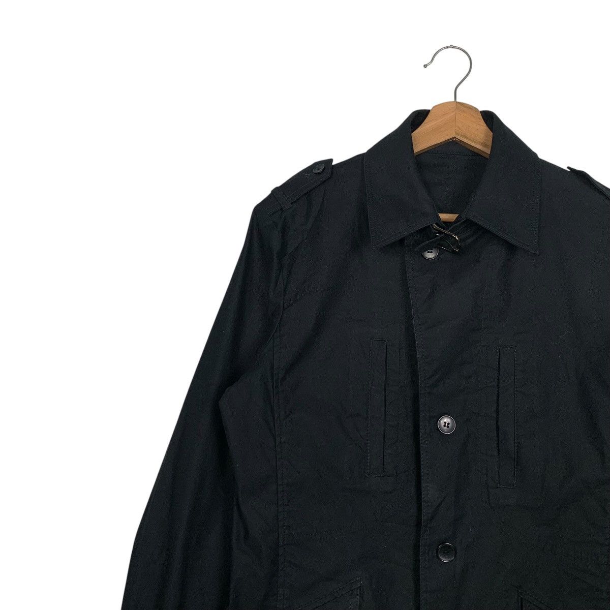 Takeo Kikuchi TAKEO KIKUCHI Black Cotton Chore Coat Jacket #2761-C124 Size US S / EU 44-46 / 1 - 3 Thumbnail