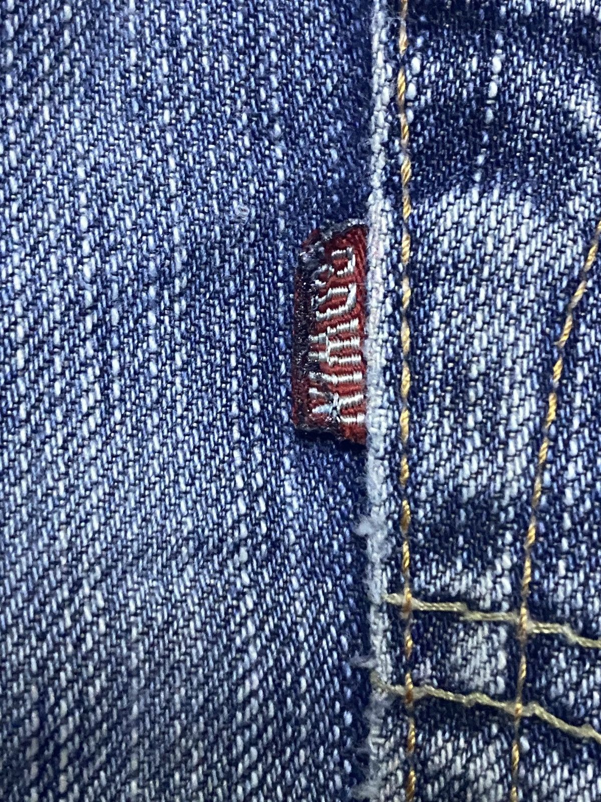 Edwin Vintage Edwin 503 Premium Grunge Distressed Loose Jeans Size US 33 - 12 Thumbnail