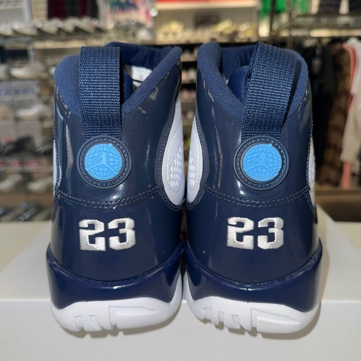 Nike Size 13 - Nike Air Jordan 9 Retro UNC 302370-145 Size US 13 / EU 46 - 3 Thumbnail