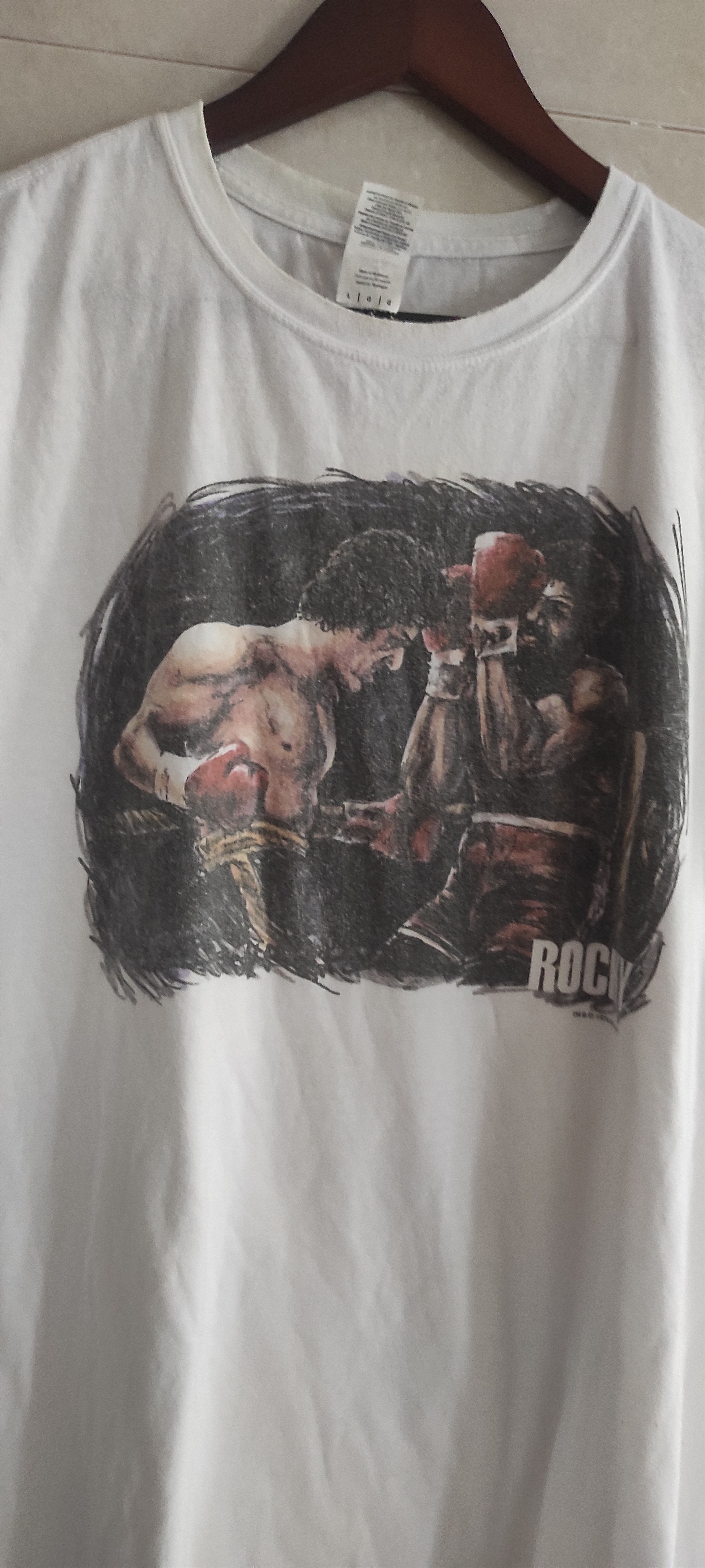 Gildan VTG Gildan Rocky Rocky vs. Apollo T-Shirt 1976./ 2014 Size US L / EU 52-54 / 3 - 10 Thumbnail